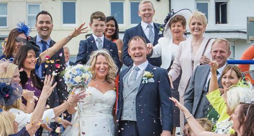 Justin and Caroline Wedding