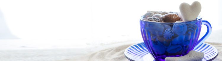 Tea and Bubbles by the Sea