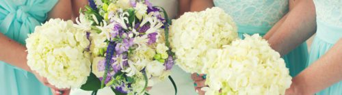 Six trendy bridal bouquets