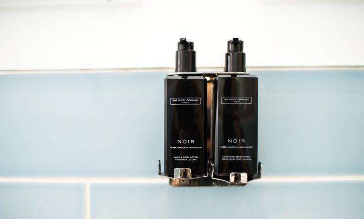 Hand Wash Hotel room