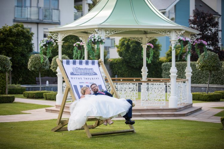 Large deck chair hythe